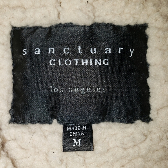 Sanctuary Faux Suede and Shearling Vest - Picture 5 of 5
